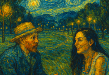 E se você encontrar com Van Gogh…o que diria a ele?